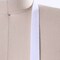 2 Yards Bright White Velvet Ribbon Trim Soft Velour Tape for Jewelry & Garment Finishing